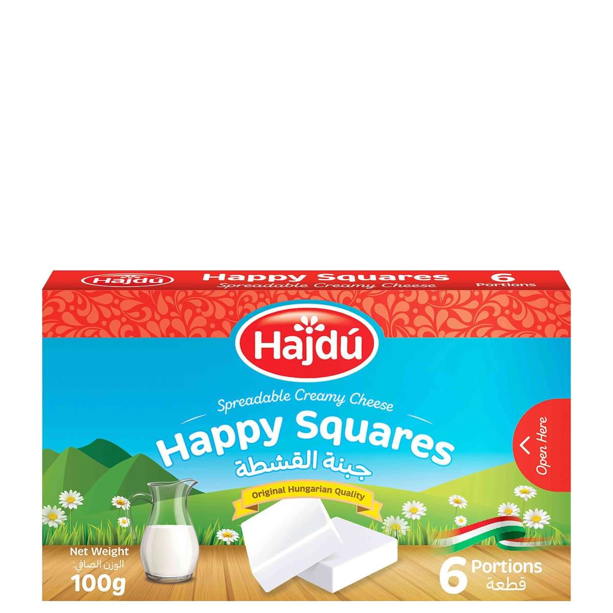Happy Squares (6 stk.), 100 g